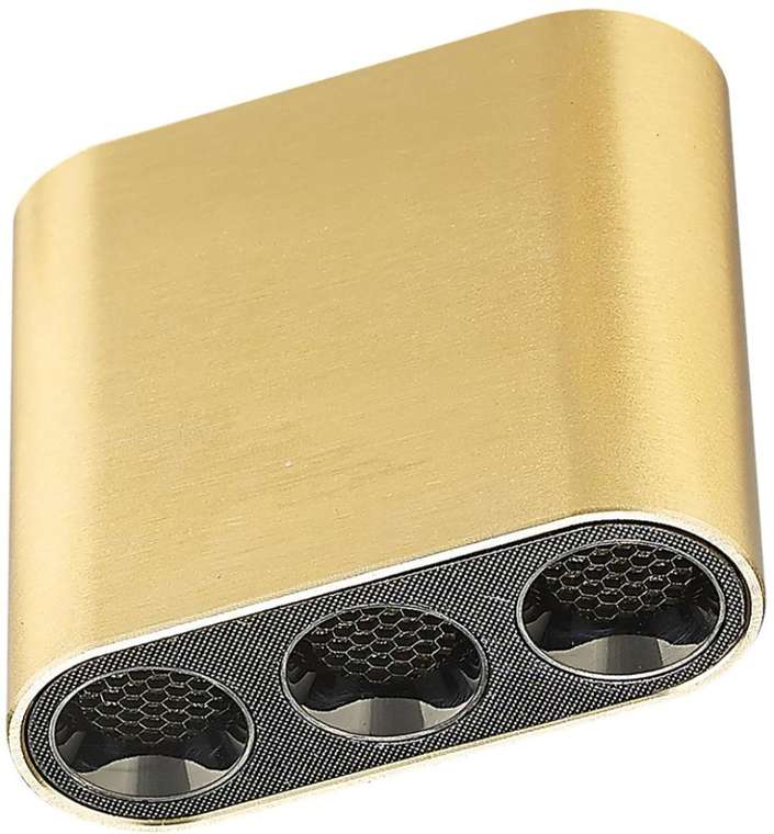 Потолочный светильник прямоугольный встраиваемый Odeon Light Small 7093/8CL бронзовый/металл/акрил LED 8W 3000K 220V