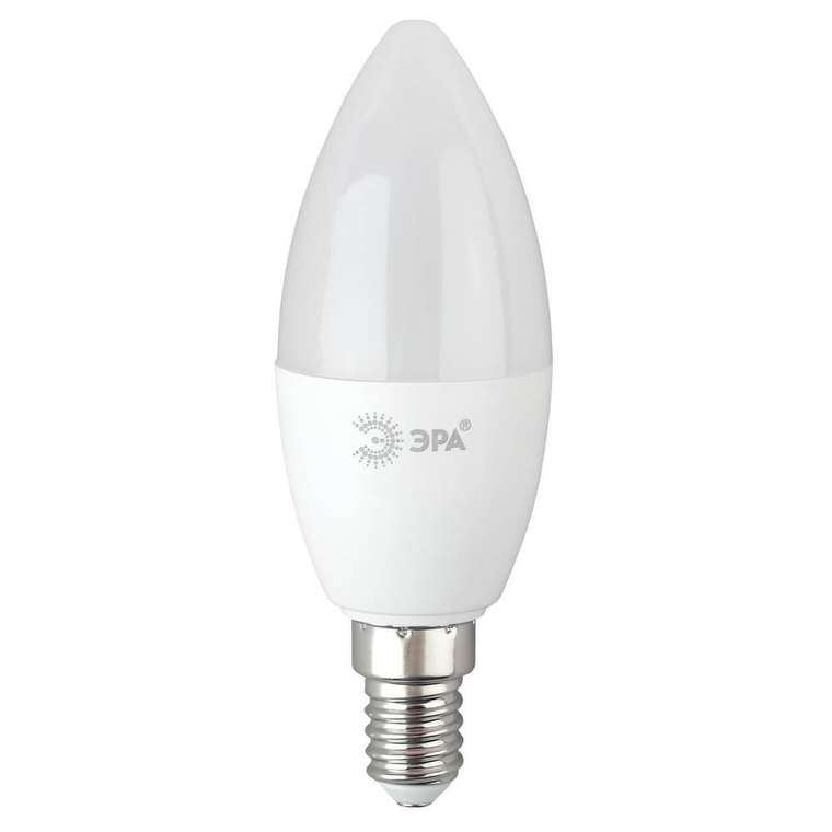 Лампа светодиодная E14 6W 6500K матовая