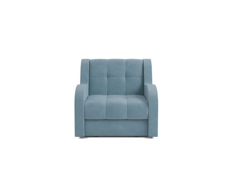 Кресло-кровать Барон голубого цвета