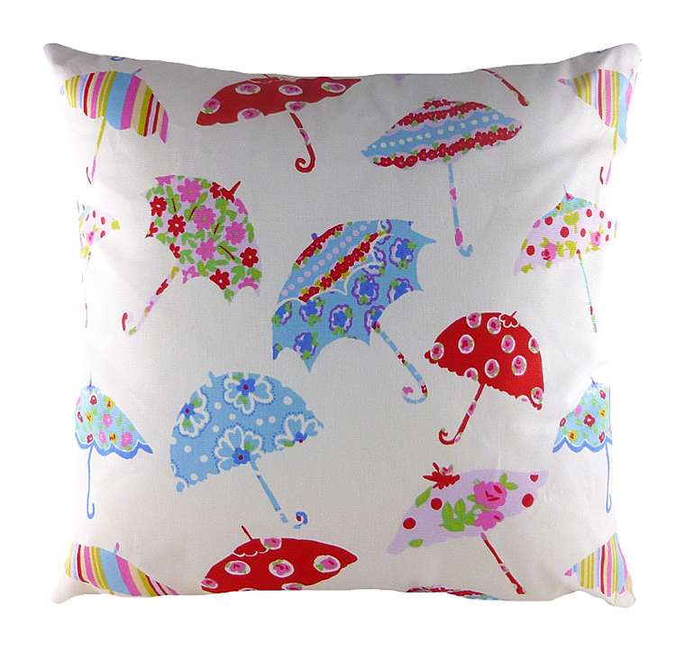  Подушка с принтом Brollies Multi