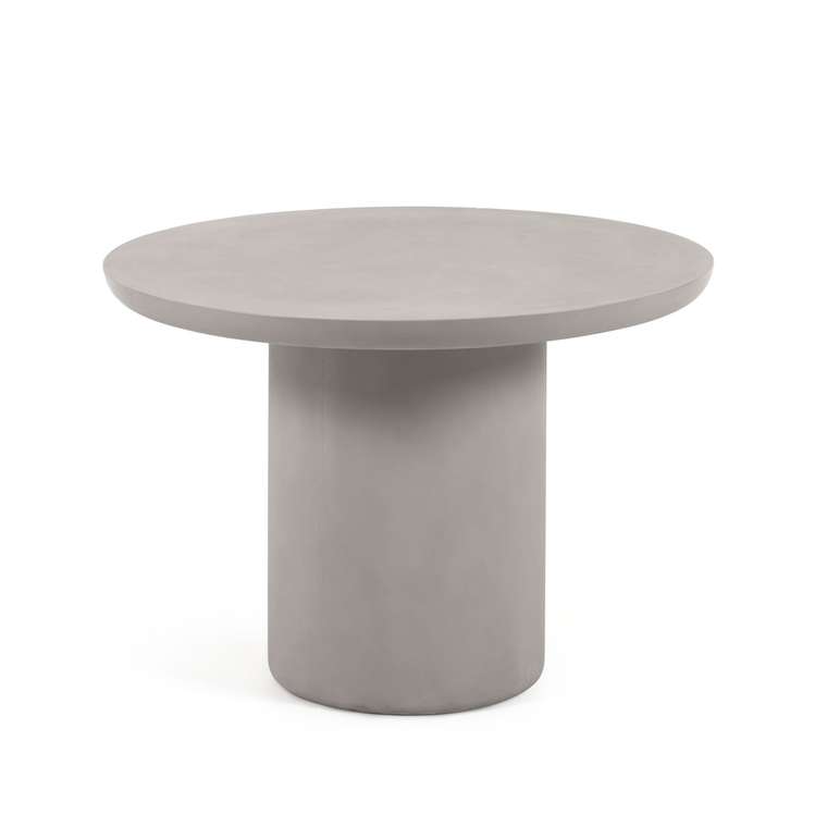 Круглый стол Taimi серого цвета