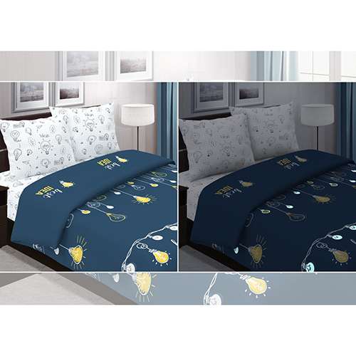 КПБ 'Insight' 2,0 спальный с европростыней, поплин, 100% хлопок, пл. 118 гр./кв.м., 'Люмен'