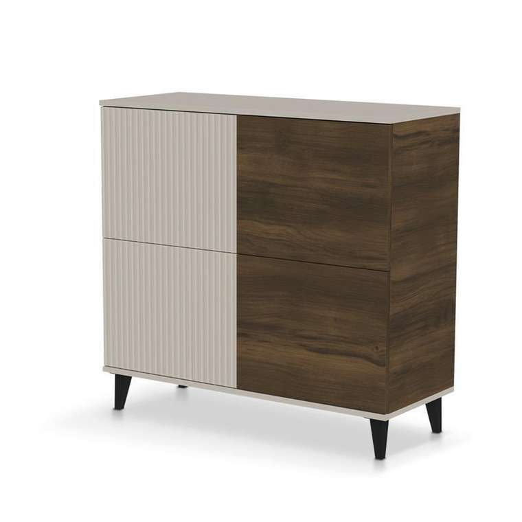 Комод Random 2 KM-2 серо-коричневого цвета