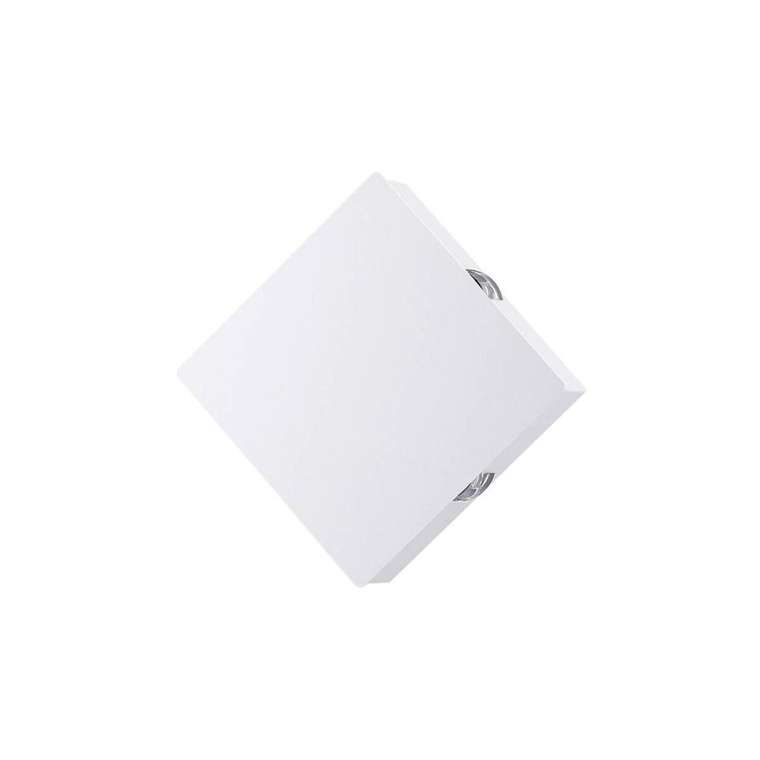 Настенный светодиодный светильник Vista белого цвета