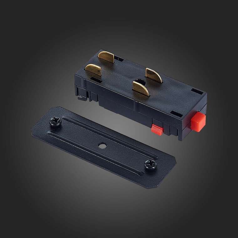 Коннектор прямой SKYLINE 220 ST-Luce Черный SKYLINE 220