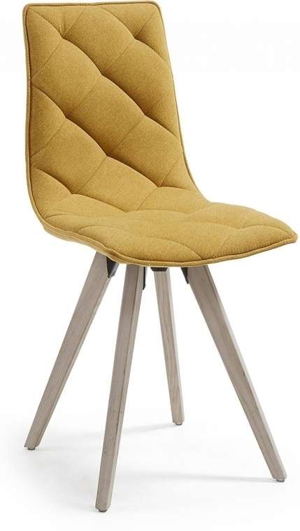 Стул Tuk горчичного цвета