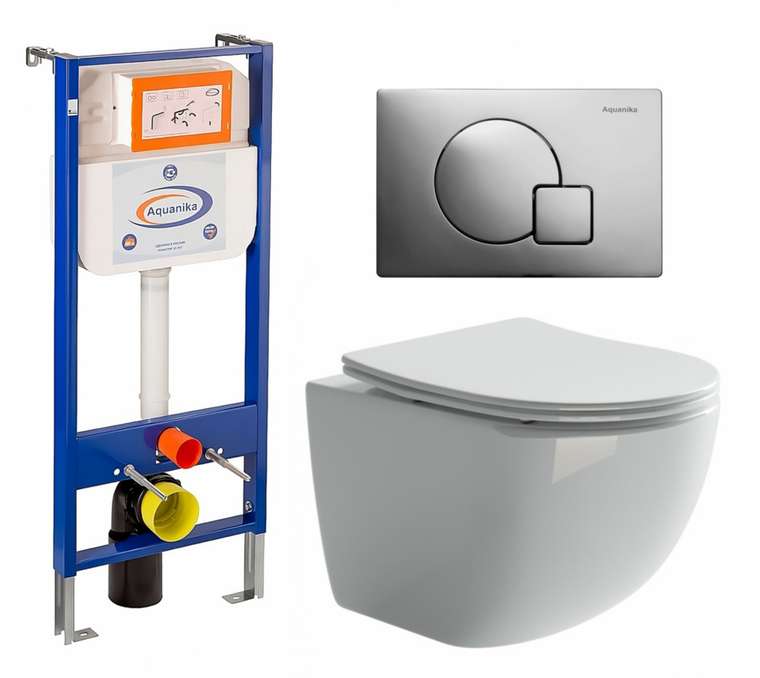 Комплект 3 в 1 инсталляция Aquanika