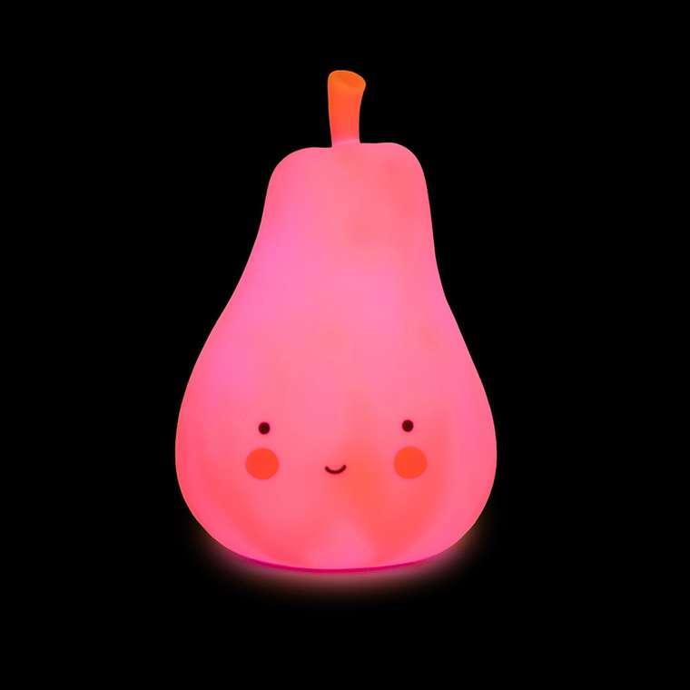 Детский ночник Pink Pear из пластика