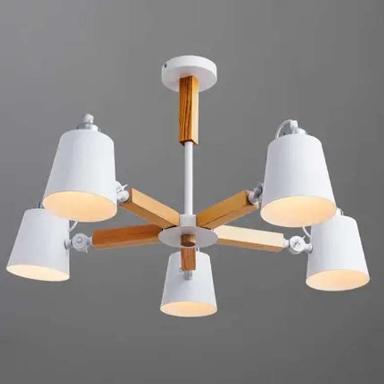 Люстра на штанге Arte Lamp OSCAR A7141PL-5WH