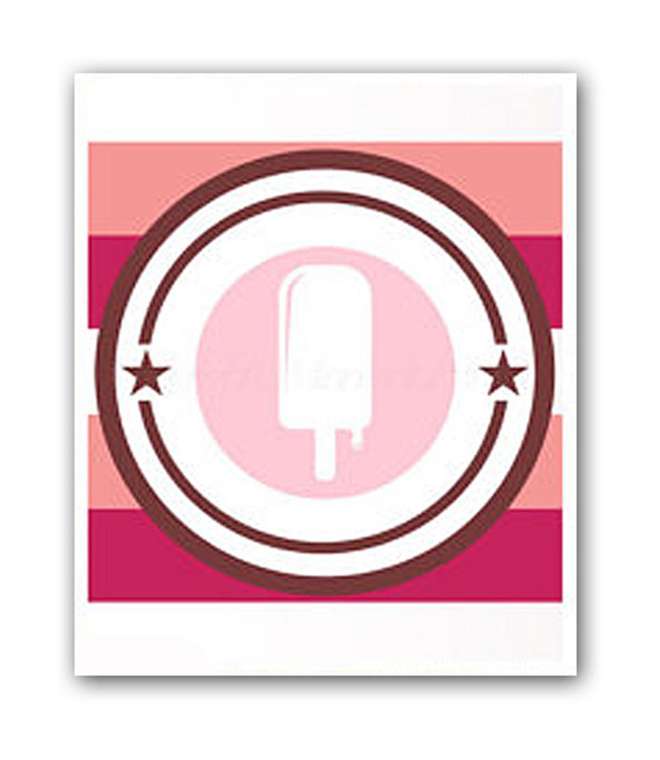Постер "Ice cream" А4