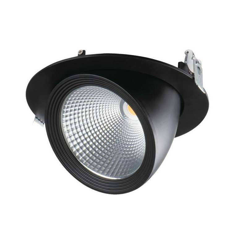 Встраиваемый светильник Hima 22844 (алюминий, цвет черный)