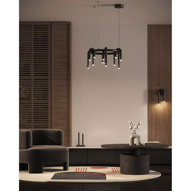 Настенный светильник Arte Lamp WARHOL A3258AP-6BK