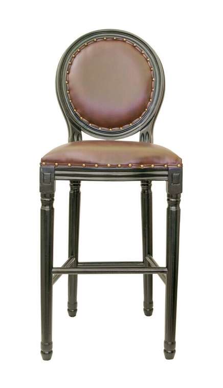 Барный стул Filon Brown с каркасом из массива каучукового дерева