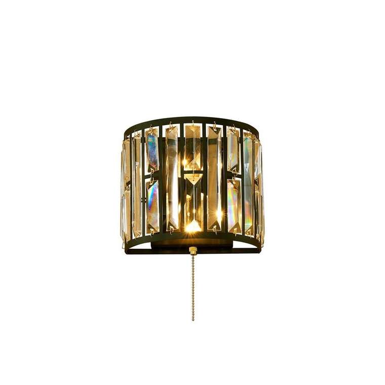 Настенный светильник Citilux Гермес с декоративным плафоном из хрусталя