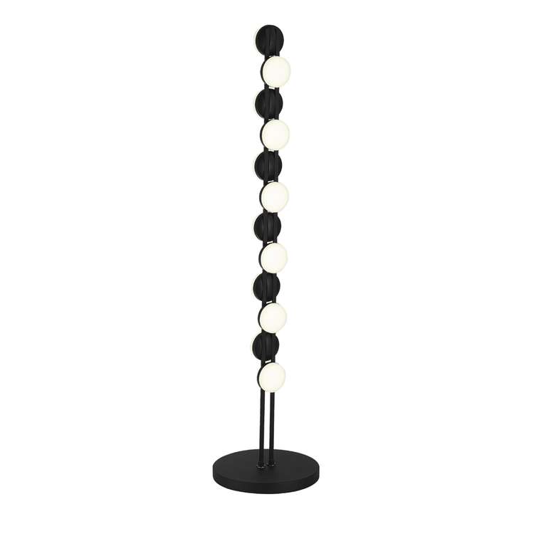 Светильник напольный ST-Luce черный/белый LED 1*24W 4000K MONRO