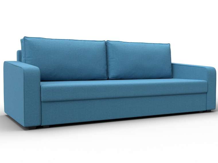 Диван-кровать Лига 009 голубого цвета