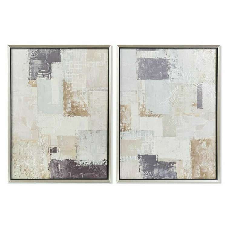 Картина Абстракция 60 x 3 x 80 cm современный (2 штук)