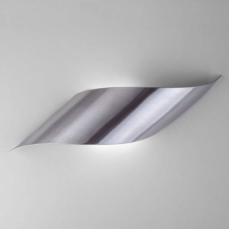 Настенный светодиодный светильник 40130/1 LED сатин-никель Elegant