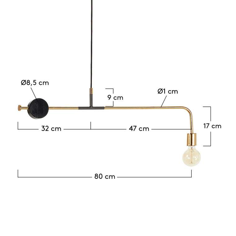 Подвесная лампа Julia Grup Wick pendant