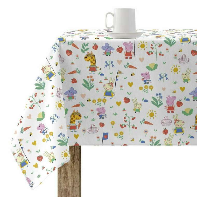 Скатерть из смолы, устойчивая к пятнам  Vegetables 02 Разноцветный 150 x 150