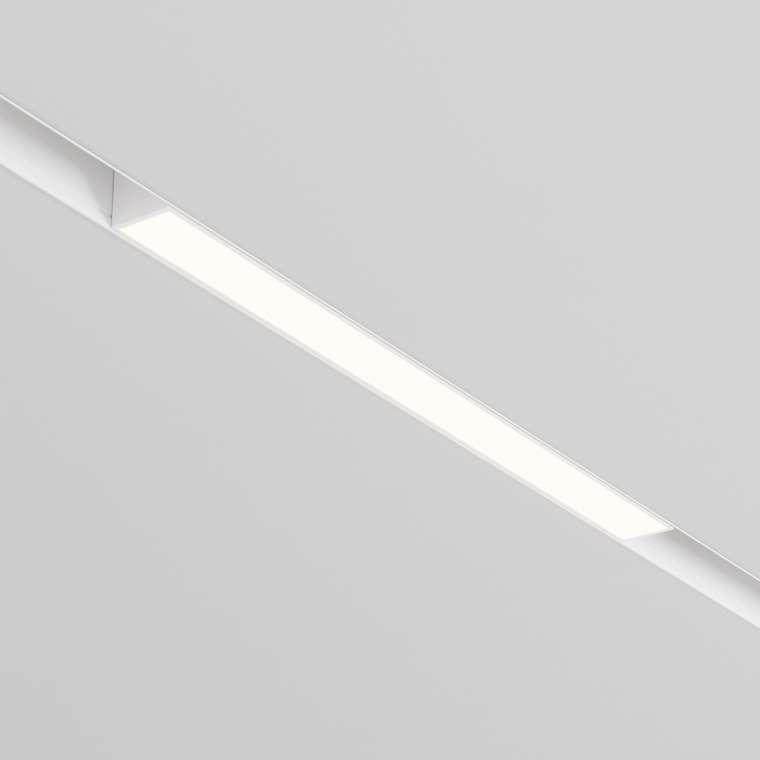 Трековый светильник Basis Magnetic М белого цвета