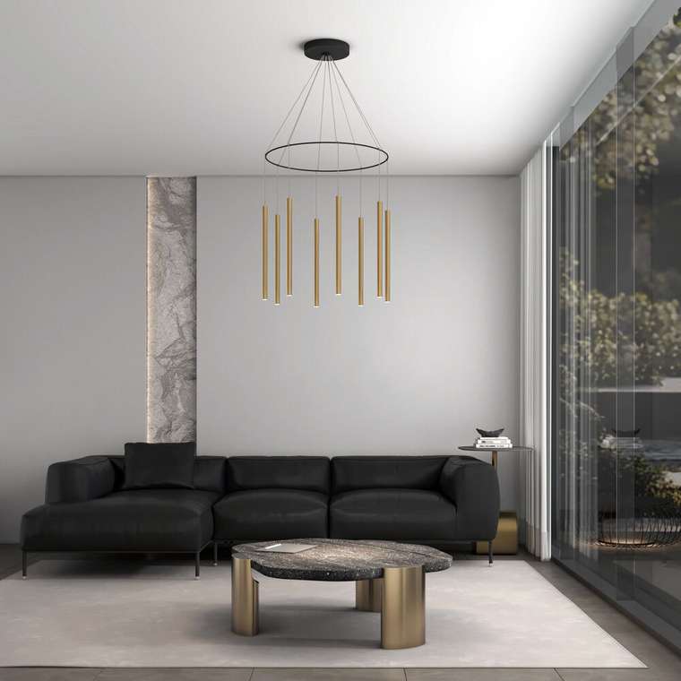 Подвесной светильник 301101 LED латунь Pianto