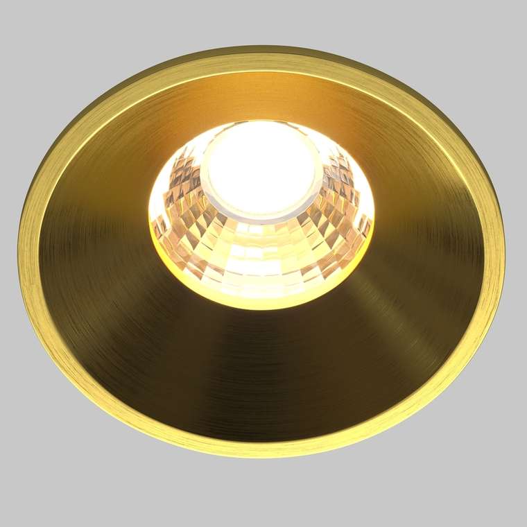 Встраиваемый светильник Technical DL058-7W3K-BS Round Downlight