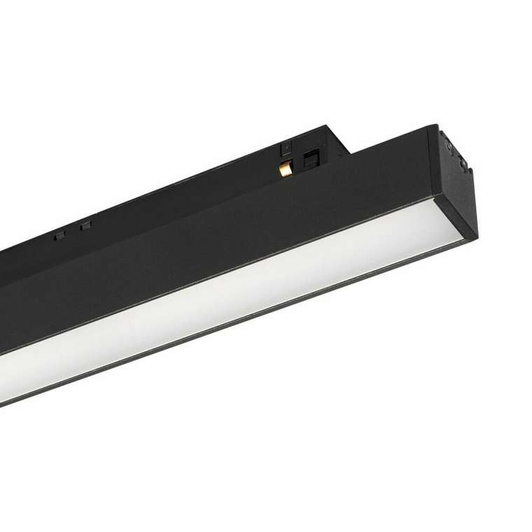 Трековый магнитный светильник Arlight MAG-ORIENT-FLAT-L690-24W Warm2700 (BK, 100 deg, 48V) 055982
