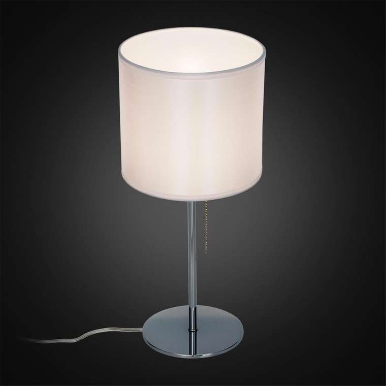 Citilux Аврора CL463810 Настольная лампа с белым абажуром