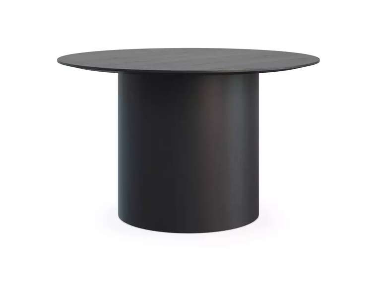 Стол журнальный Mono D70 черного цвета