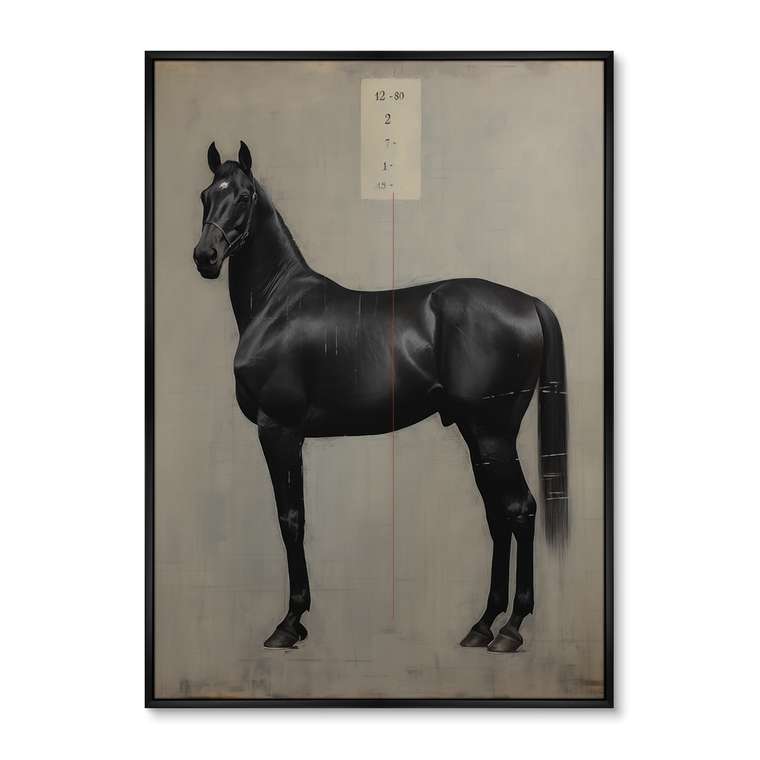 Репродукция картины The Horses, No 2, 2024г.
