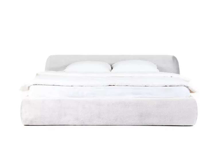 Кровать Sintra 180х200 светло-серого цвета без подъёмного механизма