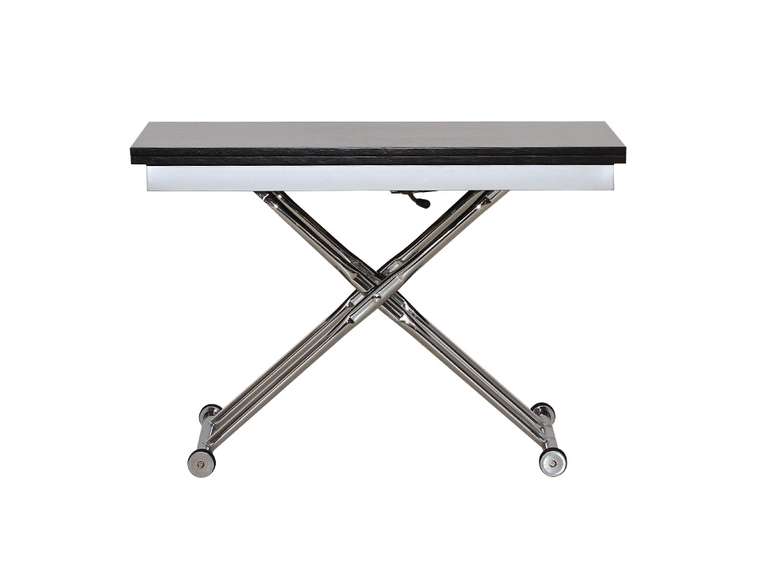 Раскладной стол Ultra с регулятором высоты и столешницей в отделке натуральным шпоном