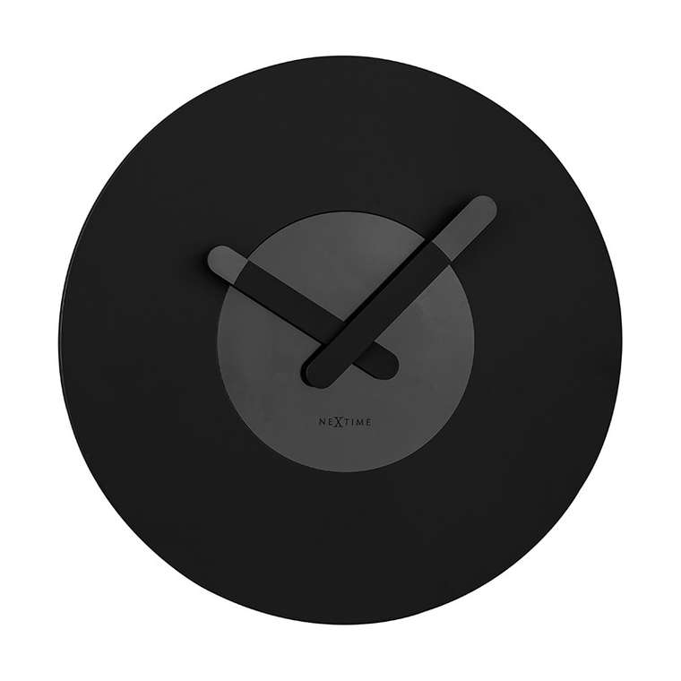 Настенные часы In Touch черного цвета