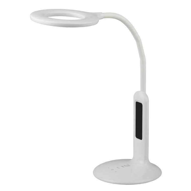 Настольная лампа NLED-476 Б0038591 (пластик, цвет белый)