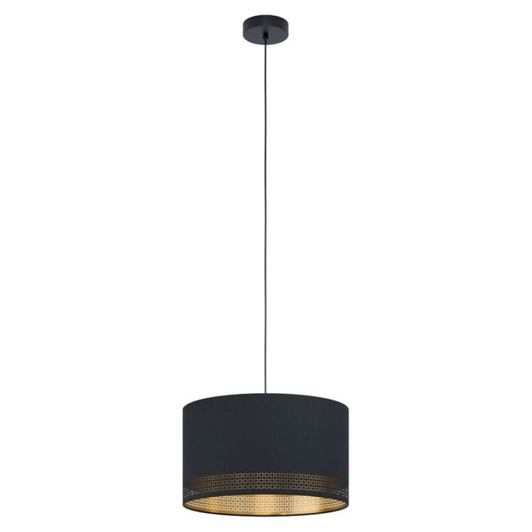 Подвесной светильник ESTEPERRA 99273 (ткань, цвет черный)