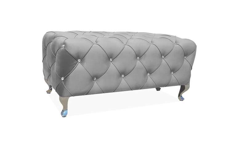 Пуф Hestia серого цвета