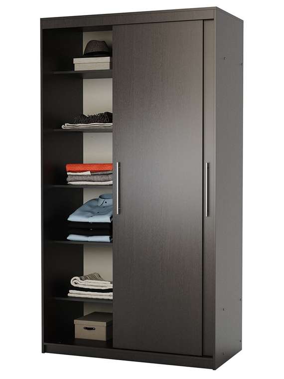 Шкаф-купе 2-х дв. Эконом 120х60х200 Венге