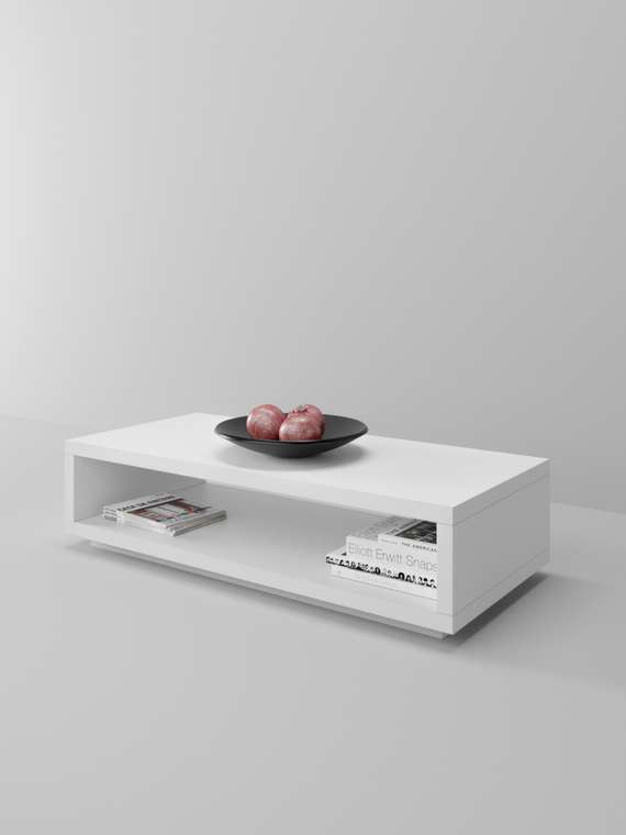 Журнальный стол Soul белого цвета 