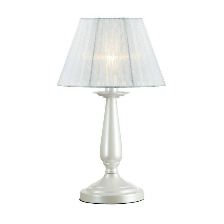 Настольная лампа Hayley белого цвета
