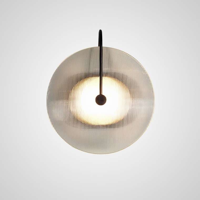 Настенный светильник Emmen черно-белого цвета