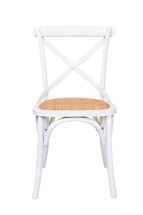Венский стул Cross Back White