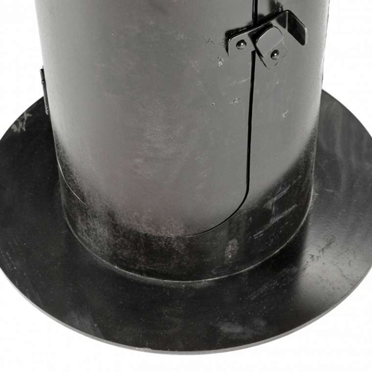 Обеденный стол Stove со столешницей из массива с искусственным старением