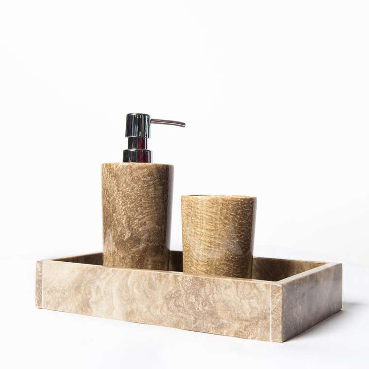 Стакан Round Brown Teak&Water