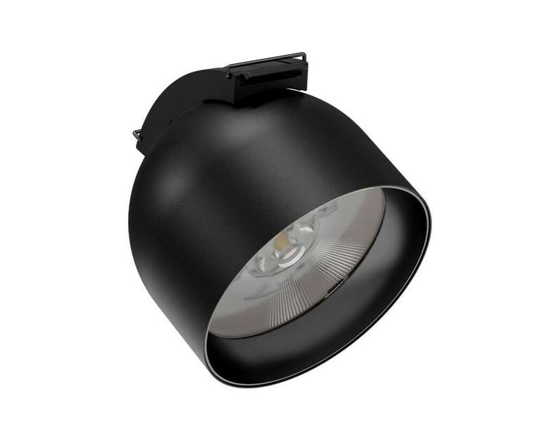 Трековый однофазный светодиодный светильник Сатори черный d10,1 h10,3 Led 9W (4000K)
