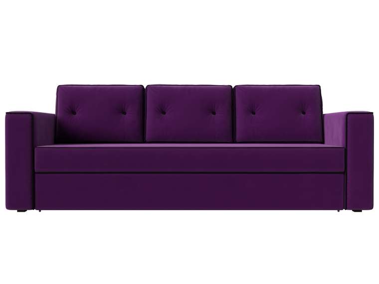 Прямой диван-кровать Принстонн фиолетового цвета