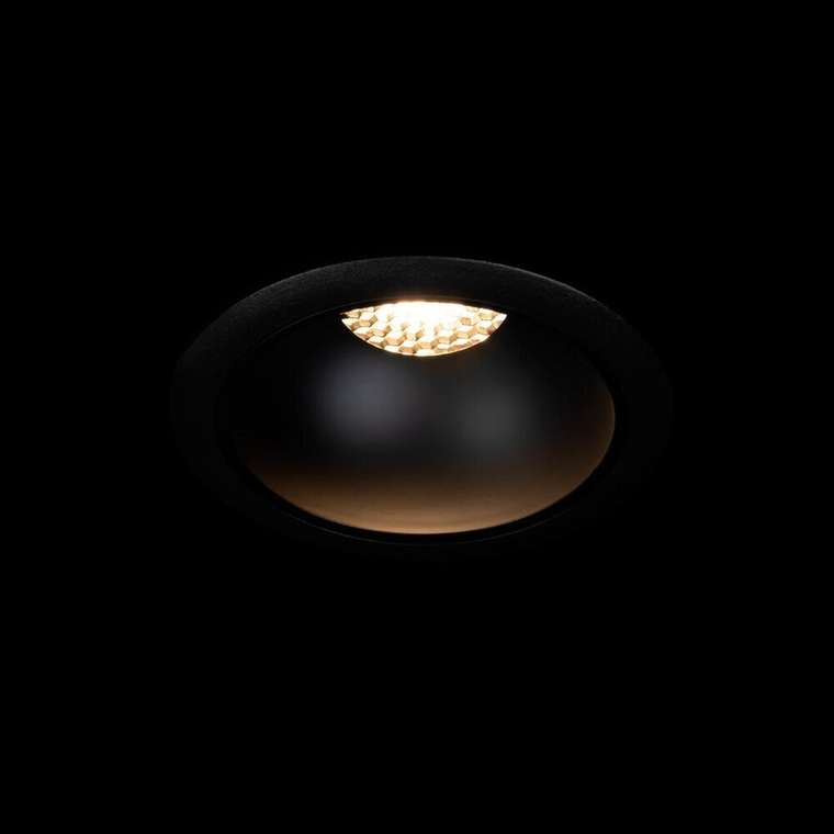 Встраиваемый светильник Comb 10330/B Black (металл, цвет черный)