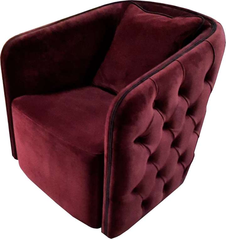 Кресло Gratiola бордового цвета