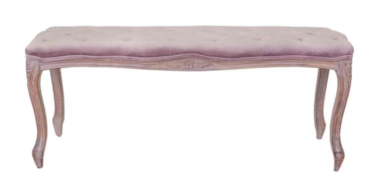Оттоманка Kina narrow pink розового цвета