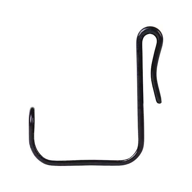Боковая вешалка на кронштейн черного цвета